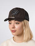 Бейсболка MITCHELL NESS арт. HP12808-SJSBLCK San Jose Sharks NHL (черный / бежевый)